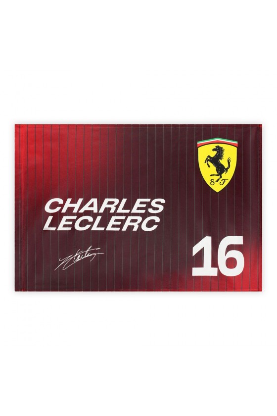 Bandera Ferrari F1 Charles Leclerc 2025 60x90cm.