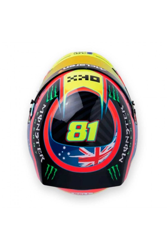 Casco Mini Helmet 1:2 Oscar Piastri 'McLaren 2025'