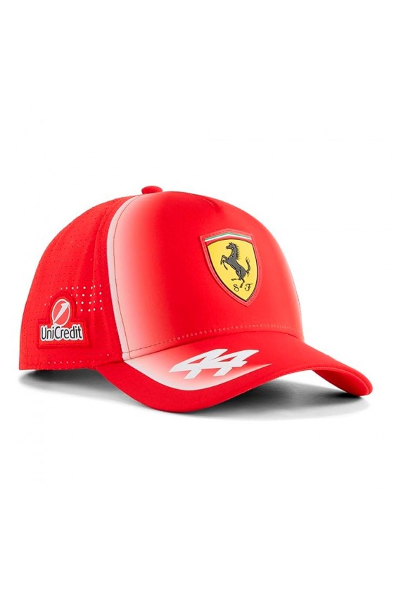 Gorra Lewis Hamilton Ferrari F1 2026 Roja