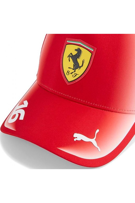 Gorra Charles Leclerc Trucker Ferrari F1 2026 Roja
