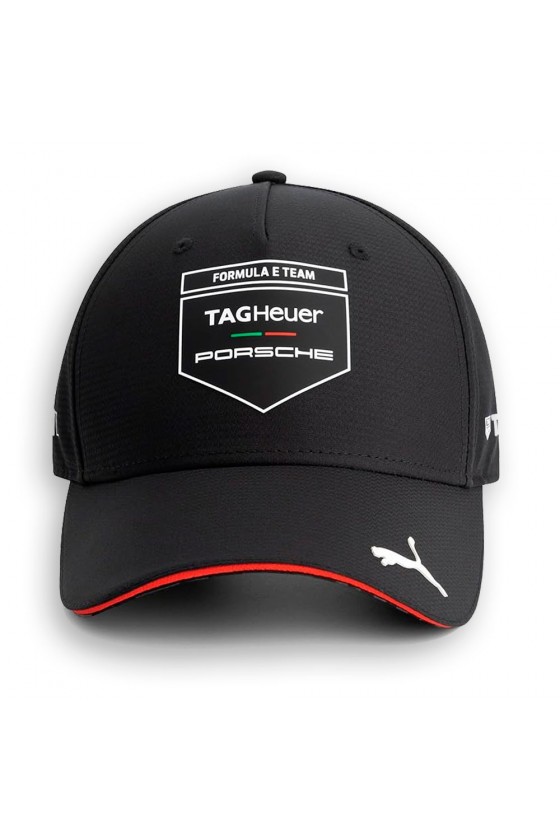 Gorra Porsche Equipo Formula E Negra 2026
