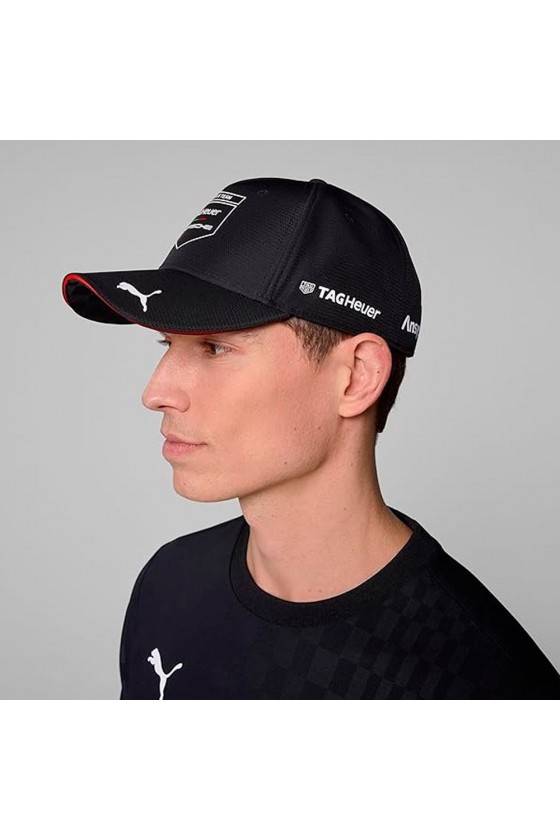 Gorra Porsche Equipo Formula E Negra 2026