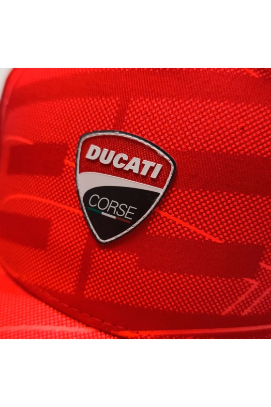 Gorra Oficial Marc Márquez 2026 - Ducati Corse Total Red