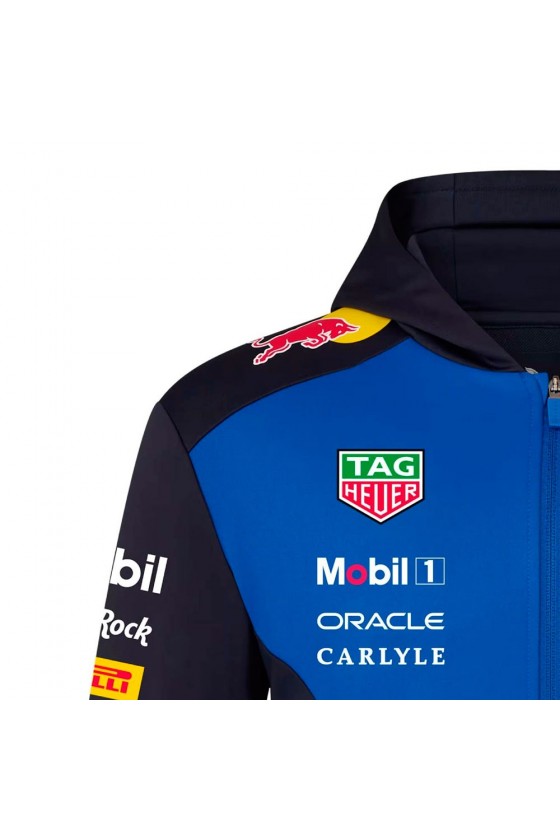 Sudadera con capucha y cremallera equipo Red Bull Racing F1