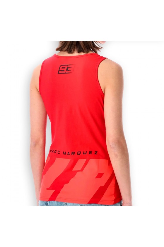 Marc Márquez 93 Camiseta Sin Mangas Mujer Roja – Official MotoGP