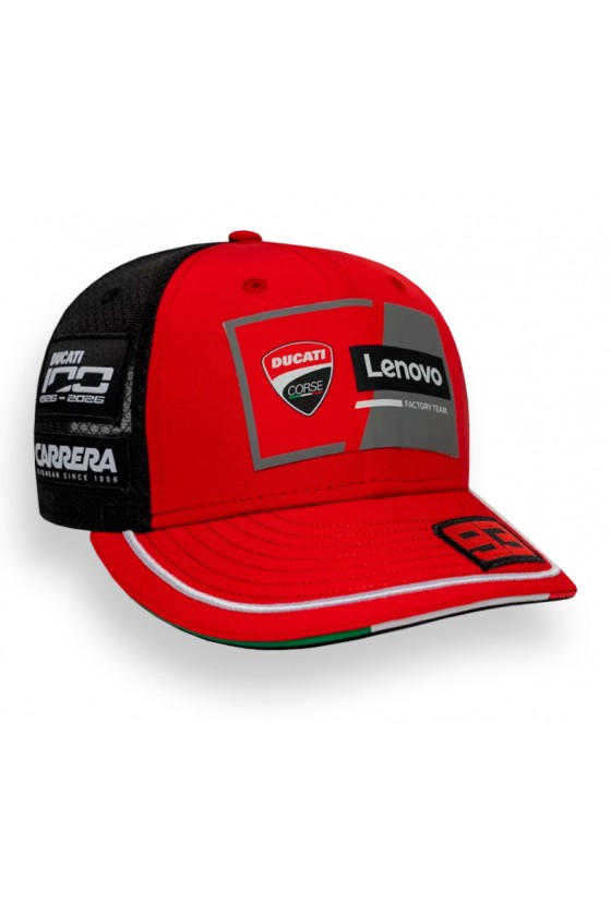 Gorra Oficial Marc Márquez 93 Ducati Corse 2026