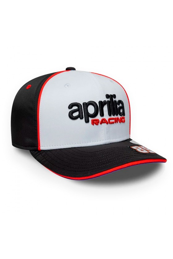 Gorra Aprilia Racing 2026 - Jorge Martín 89 "9Seventy" Blanca (Adultos)