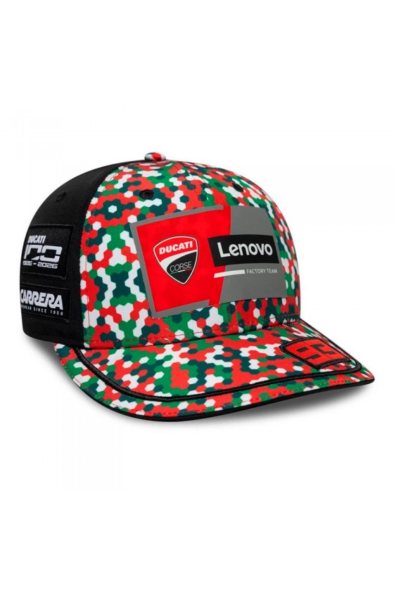 Gorra Oficial Marc Márquez 93 Ducati Corse – Edición Especial Mugello 2026