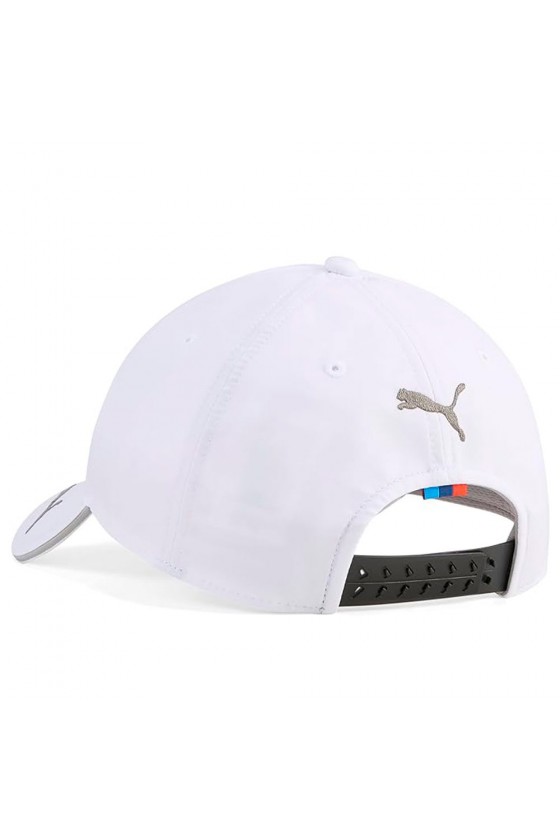 Gorra de Equipo BMW Motorsport 2026 Original Blanca- Colección Oficial PUMA