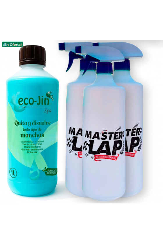 Eco-Jin SPA Pack – Limpiador Multiusos + 3 Difusores