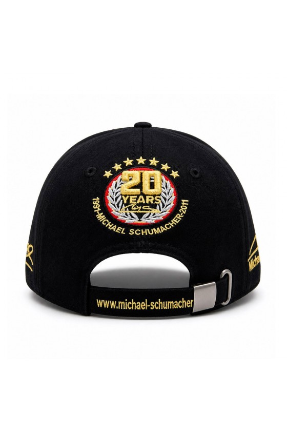Gorra Michael Schumacher 20 Años formula 1 Black Edition