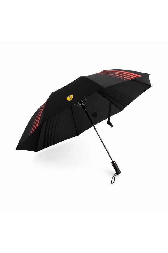 Paraguas Compacto Oficial Scuderia Ferrari F1 – Plegable y