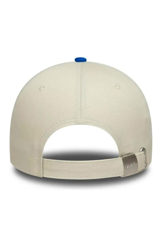 Gorra New Era 9FORTY Vespa Contrast Visor (Beige/Azul)